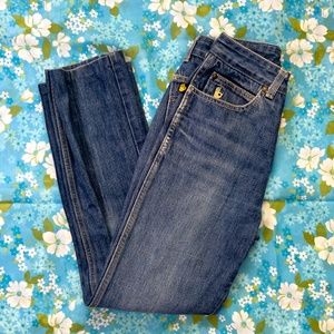 70s Vintage Sasson Straight Leg Medium Wash Jeans